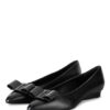 Salvatore Ferragamo Viva Ballerinas Damen, Schwarz