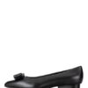 Salvatore Ferragamo Viva Ballerinas Damen, Schwarz