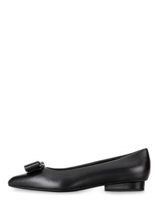 Salvatore Ferragamo Viva Ballerinas Damen, Schwarz