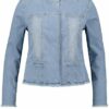 Samoon Jeansjacke Damen, Blau