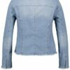 Samoon Jeansjacke Damen, Blau