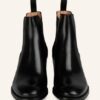 Santoni Chelsea-Stiefeletten Chelsea-Stiefeletten Damen, Schwarz