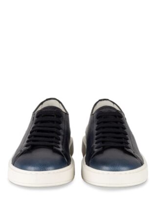 Santoni Clean Icon Sneaker Herren, Blau