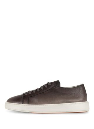 Santoni Clean Icon Sneaker Herren, Grau