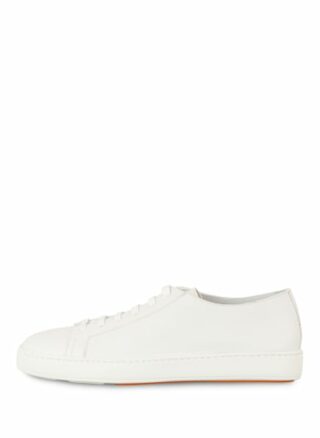 Santoni Clean Icon Sneaker Herren, Weiß