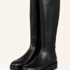 Santoni Stiefel Stiefel Damen, Schwarz