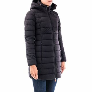 Save The Duck D4206WSEALY00001 Steppjacke Damen, Schwarz