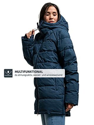 Schöffel Boston L Steppmantel Damen, Blau