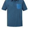 Schöffel Hocheck M Pique-Poloshirt Herren, Blau