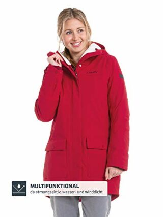 Schöffel Rotterdam Parka Damen, Rot