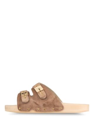 Scholl Pescura Pantoletten Damen, Beige