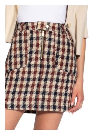 Scotch & Soda A-Linien-Rock Damen, Braun