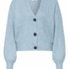 Scotch & Soda Fuzzy Strickjacke Damen, Blau