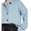 Scotch & Soda Fuzzy Strickjacke Damen, Blau