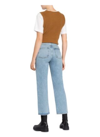 Scotch & Soda The Sky Straight Leg Jeans Damen, Blau