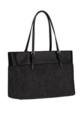 Seidenfelt Lysekil Shopper Damen, Schwarz