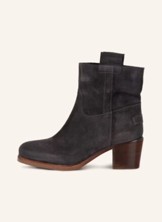 Shabbies Amsterdam Stiefeletten Damen, Grau