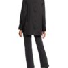 Soluzione Blusenshirt Damen, Schwarz