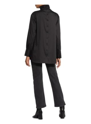 Soluzione Blusenshirt Damen, Schwarz