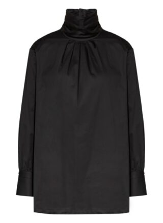 Soluzione Blusenshirt Damen, Schwarz