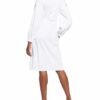 Soluzione Hängerkleid Damen, Weiß