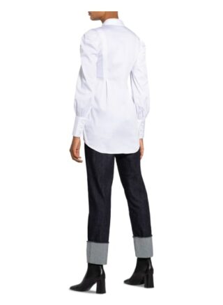 Soluzione Hemdbluse Damen, Weiß