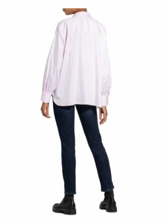 Soluzione Oversized-Hemdbluse Damen, Pink
