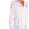 Soluzione Oversized-Hemdbluse Damen, Pink