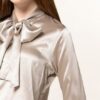 Sophie Oreg Schluppenbluse Damen, Grau