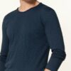 Stefan Brandt Elias Longsleeve Herren, Blau