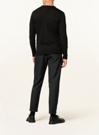 Stefan Brandt Elias Longsleeve Herren, Schwarz