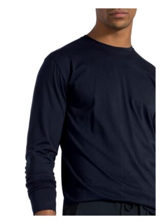 Stefan Brandt Enno Longsleeve Herren, Blau