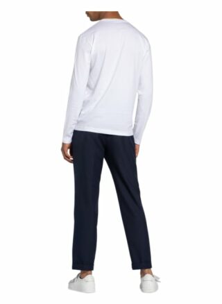 Stefan Brandt Enno Longsleeve Herren, Weiß
