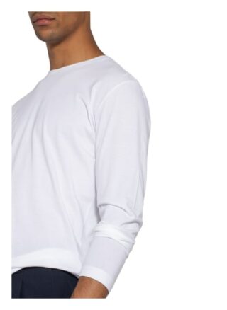 Stefan Brandt Enno Longsleeve Herren, Weiß