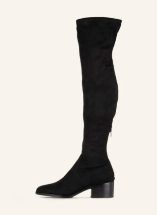 Steve Madden Georgette Overknee-Stiefel Damen, Schwarz