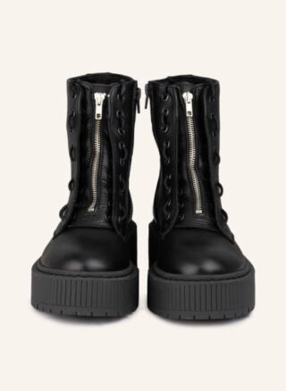 Steve Madden Odyl Biker Boots Damen, Schwarz