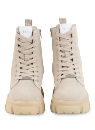 Steve Madden Tanker Schnürboots Damen, Beige