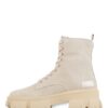 Steve Madden Tanker Schnürboots Damen, Beige
