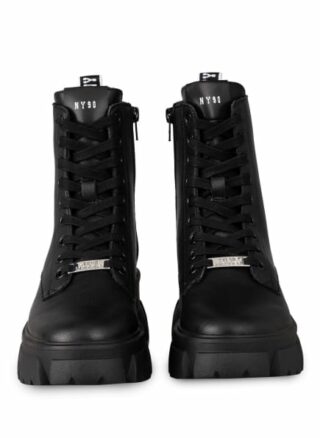 Steve Madden Tanker Schnürboots Damen, Schwarz