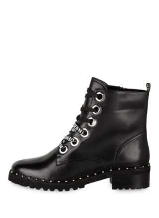 Steve Madden Tess Schnürboots Damen, Schwarz