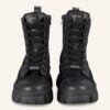 Steve Madden Trademark Schnürboots Damen, Schwarz