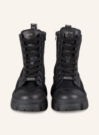 Steve Madden Trademark Schnürboots Damen, Schwarz