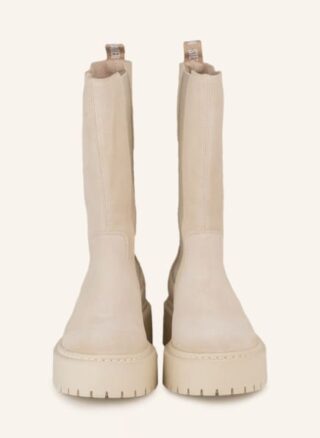 Steve Madden Vivianne Chelsea Boots Damen, Beige