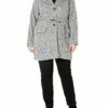 Steve Madden Wollmantel Damen, Grau