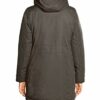 Street One 201399 Parka Damen, Grün