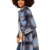 Street One 201607 Wollmantel Damen, Blau
