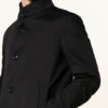 Strellson Finlay Stehkragenmantel Herren, Schwarz