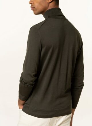 Strellson Marek Rollkragenpullover Herren, Grün