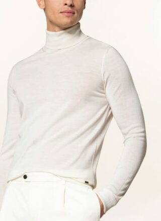 Strellson Marek Rollkragenpullover Herren, Weiß