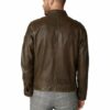 Strellson S.C. Osco Lederjacke Herren, Braun